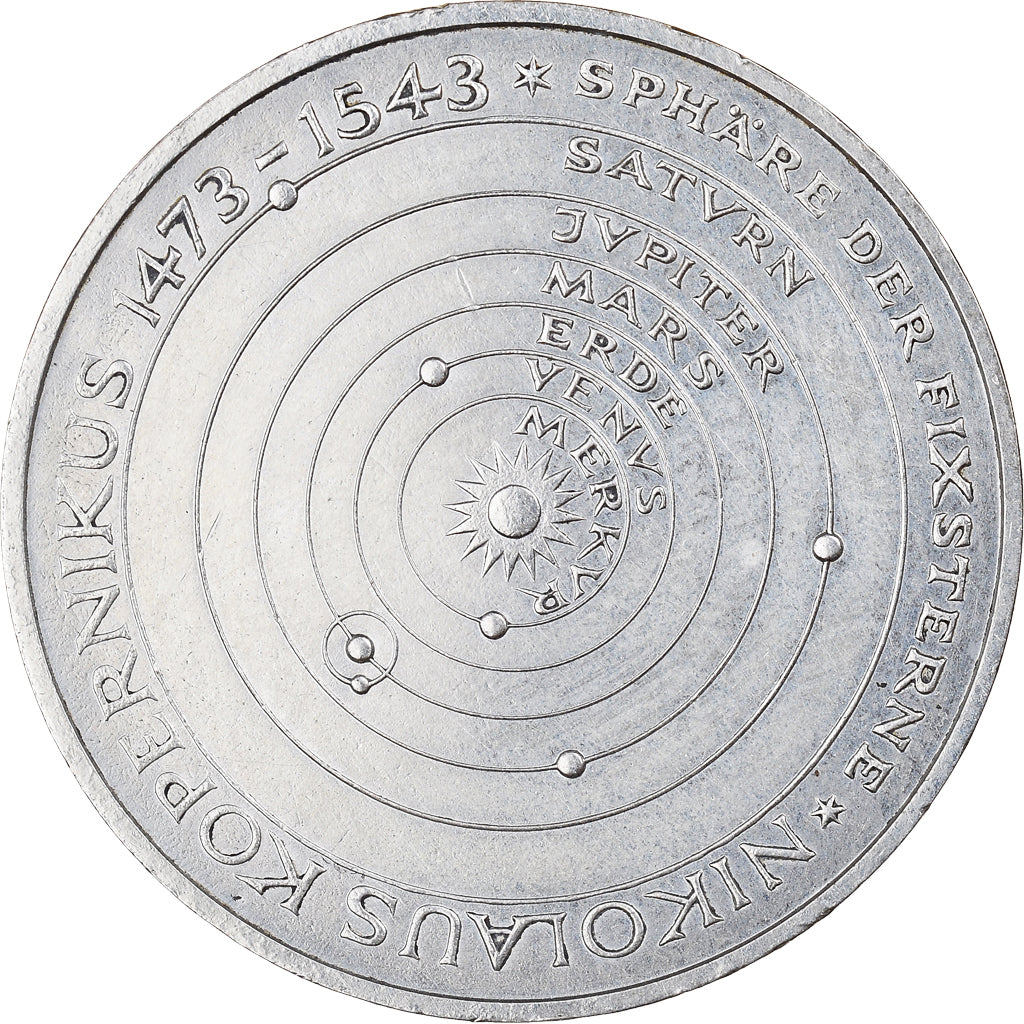 Moneta, GERMANIA - REPUBBLICA FEDERALE, 5 Mark, 1973, Hamburg, Germany, SPL-