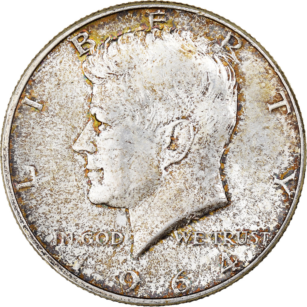 Monnaie, États-Unis, Kennedy Half Dollar, Half Dollar, 1964, U.S. Mint