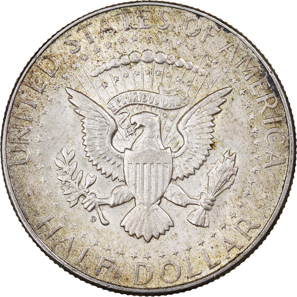 Coin, United States, Kennedy Half Dollar, Half Dollar, 1964, U.S. Mint
