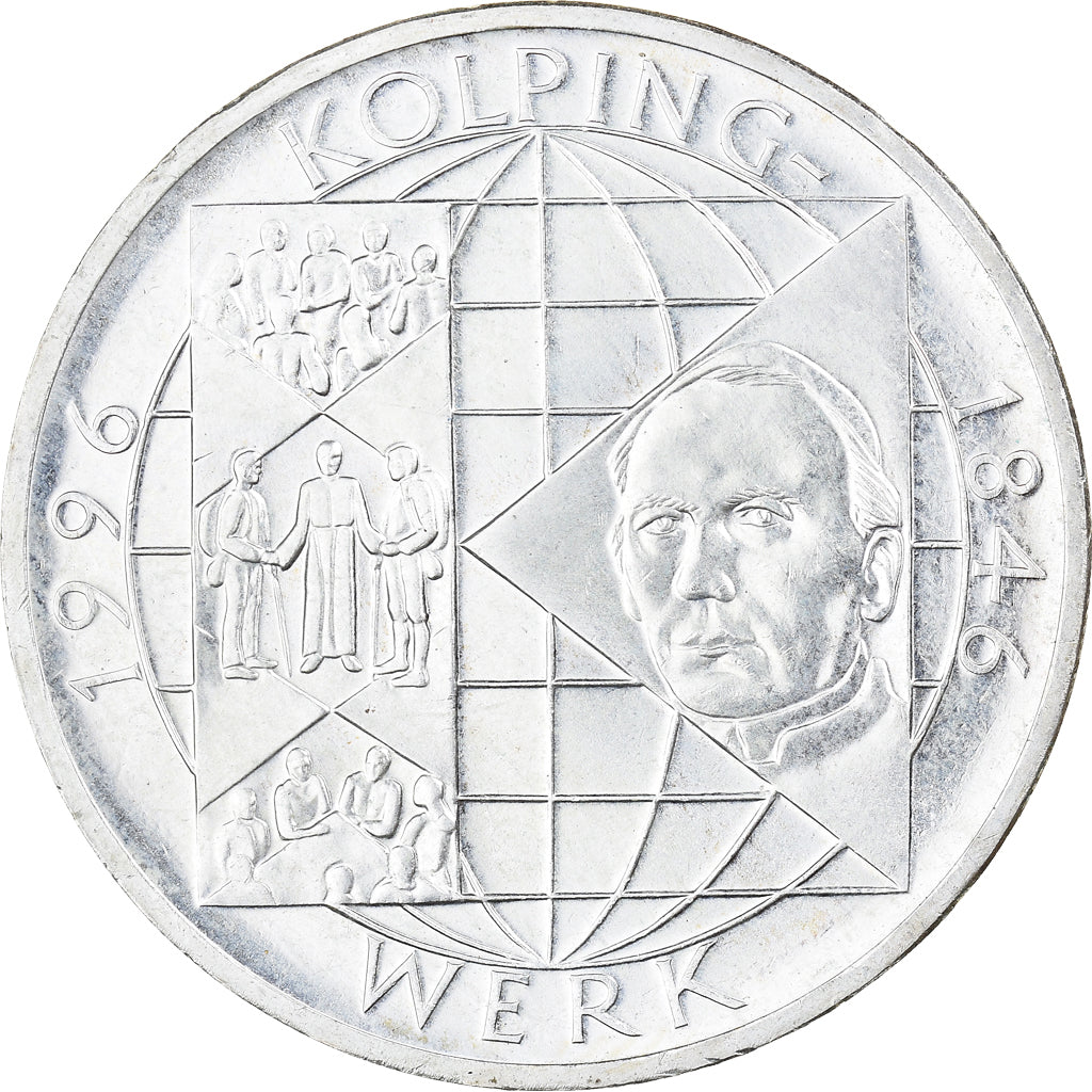 Coin, GERMANY - FEDERAL REPUBLIC, 10 Mark, 1996, Berlin, Germany, MS(63)