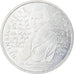 Coin, GERMANY - FEDERAL REPUBLIC, 10 Mark, 1997, Munich, MS(63), Silver, KM:190