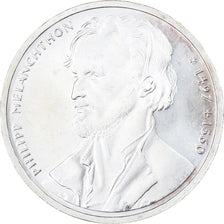 Coin, GERMANY - FEDERAL REPUBLIC, 10 Mark, 1997, Hambourg, MS(63), Silver