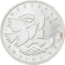 Coin, GERMANY - FEDERAL REPUBLIC, 10 Mark, 1998, Hambourg, MS(63), Silver