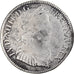 Moeda, França, Louis XIV, 1/4 Écu à la mèche longue, 1648, Paris, VF(20-25)