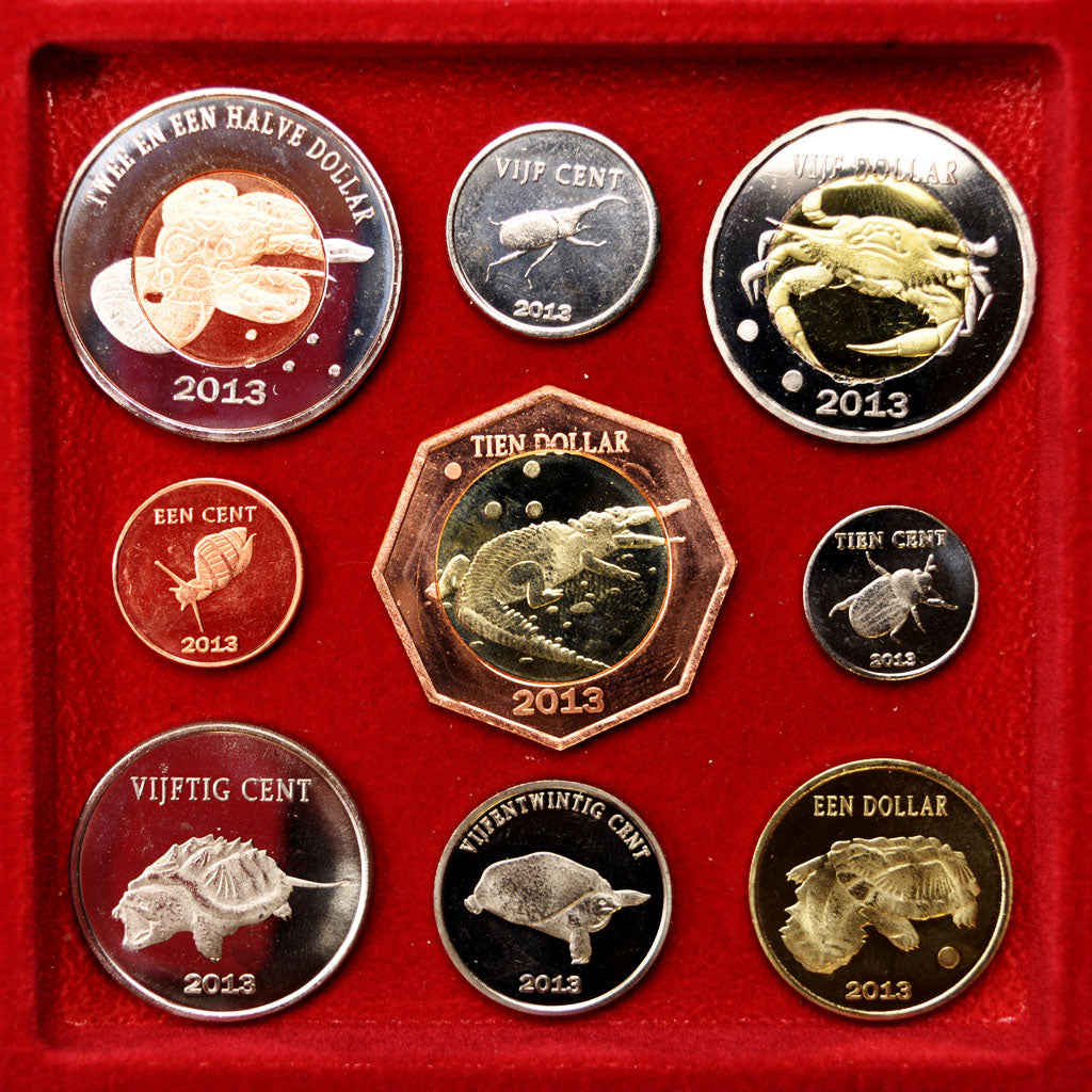 Bonaire, Set, 2013, MS(63), 0.00