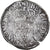 Moneda, Francia, Henri III, 1/4 Ecu, 1587, Rennes, BC+, Plata, Sombart:4662