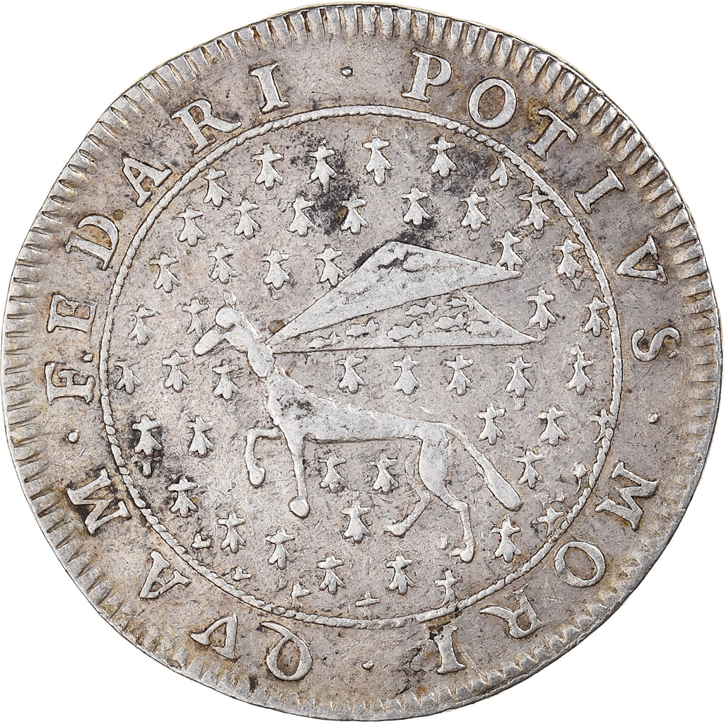 França, Token, Monarquia, Luís XIV, états de Bretagne, hermine, Undated (1657