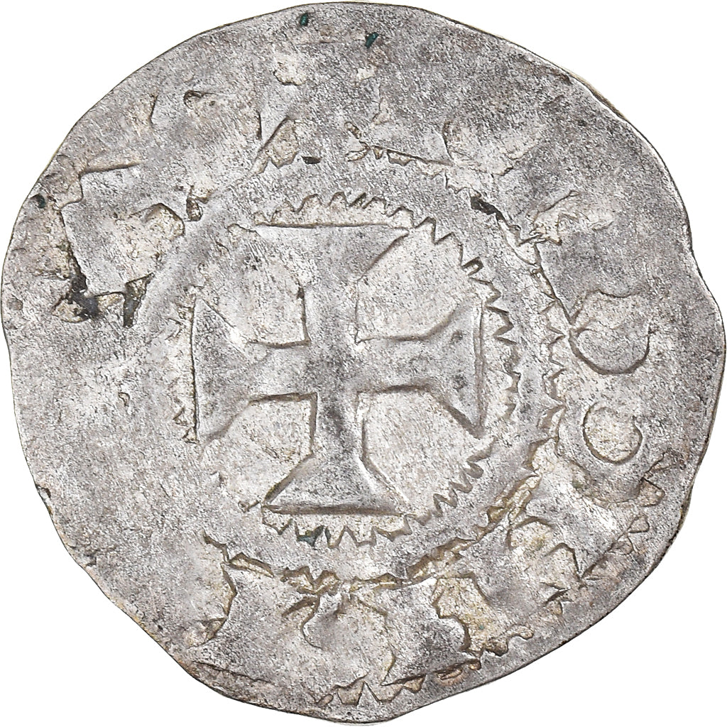 Munten, Frankrijk, Bretagne, Conan II, Denarius, 1047-1066, Rennes, FR+, Zilver