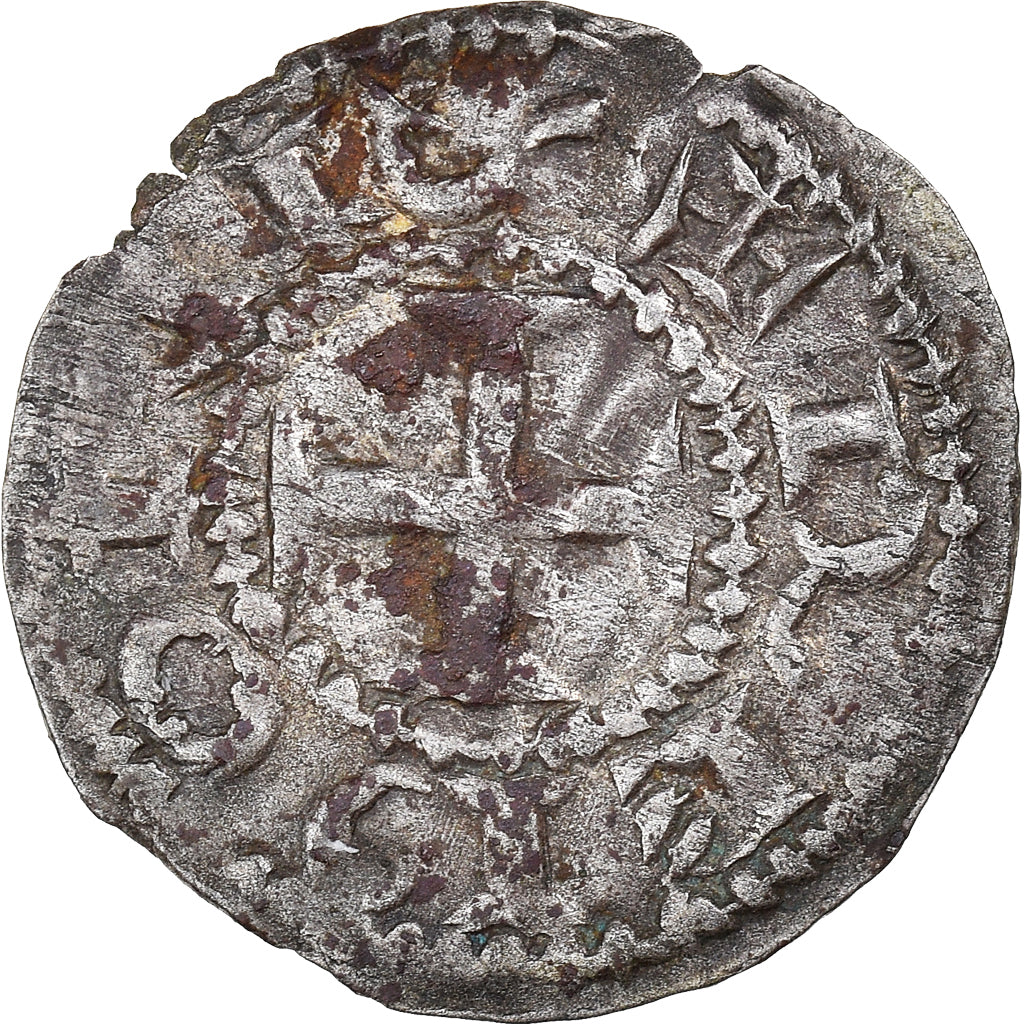 Münze, Frankreich, Bretagne, Conan III, Denarius, Rennes, SS, Silber