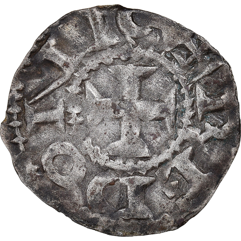 Coin, France, Bretagne, Conan III, Denarius, Rennes, EF(40-45), Silver