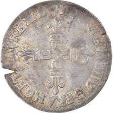 Münze, Frankreich, Henri IV, 1/4 Ecu de Béarn, 1609, Morlaas, SS, Silber
