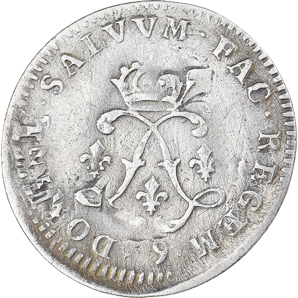 Coin, France, Louis XIV, 4 Sols aux 2 L, 4 Sols 2 Deniers, 1693, Rennes