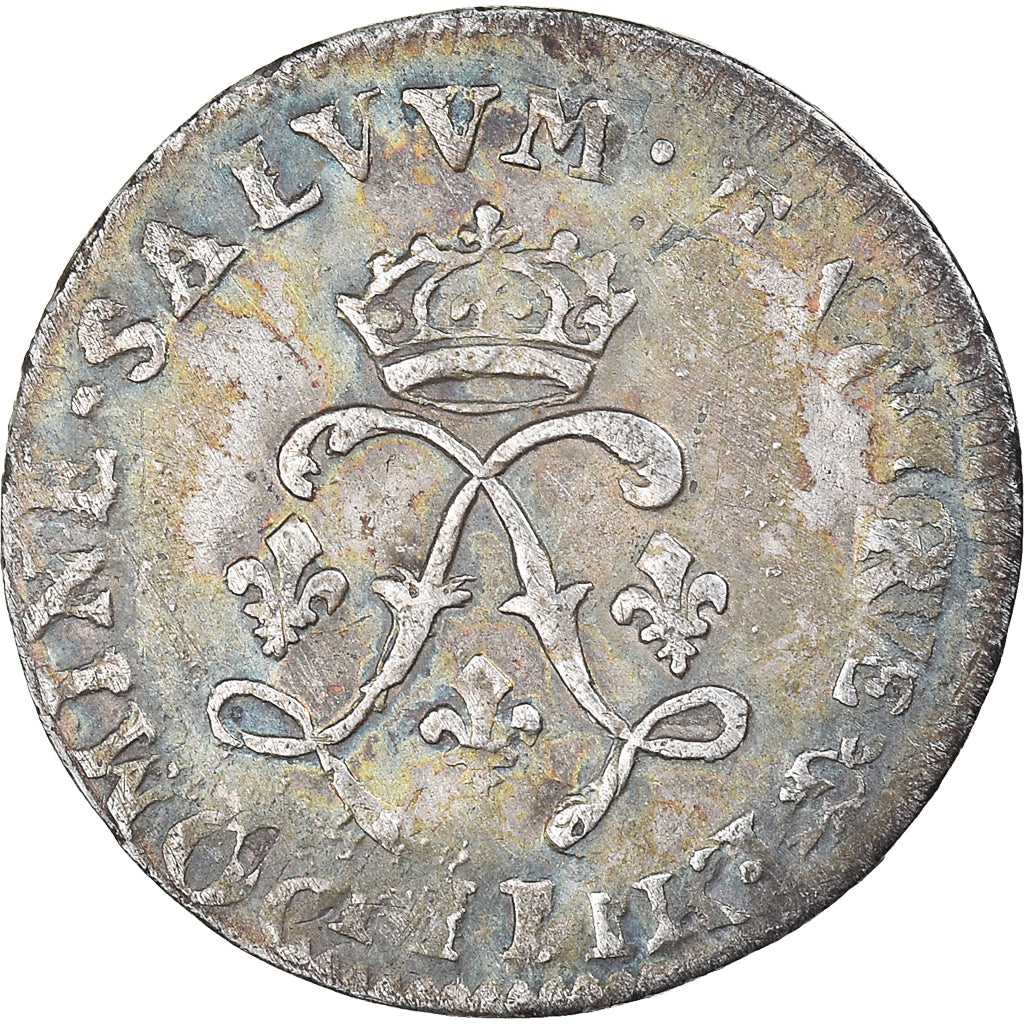 Moneta, Francja, Louis XIV, 4 Sols 2 Deniers, 1694, Uncertain Mint, VF(20-25)