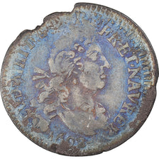 Münze, Frankreich, Louis XIV, 4 Sols 2 Deniers, 1692, Uncertain Mint, S