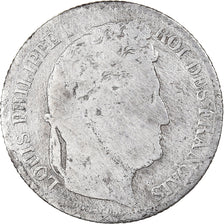 Coin, France, Louis-Philippe, Franc, 1847, Paris, VG(8-10), Silver, KM:748.1