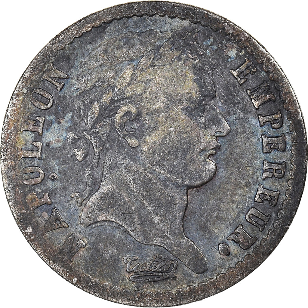 Coin, France, Napoléon I, 1/2 Franc, 1808, Paris, VF(20-25), Silver, KM:680.1