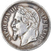 Munten, Frankrijk, Napoleon III, 2 Francs, 1869, Paris, ZF+, Zilver, KM:807.1