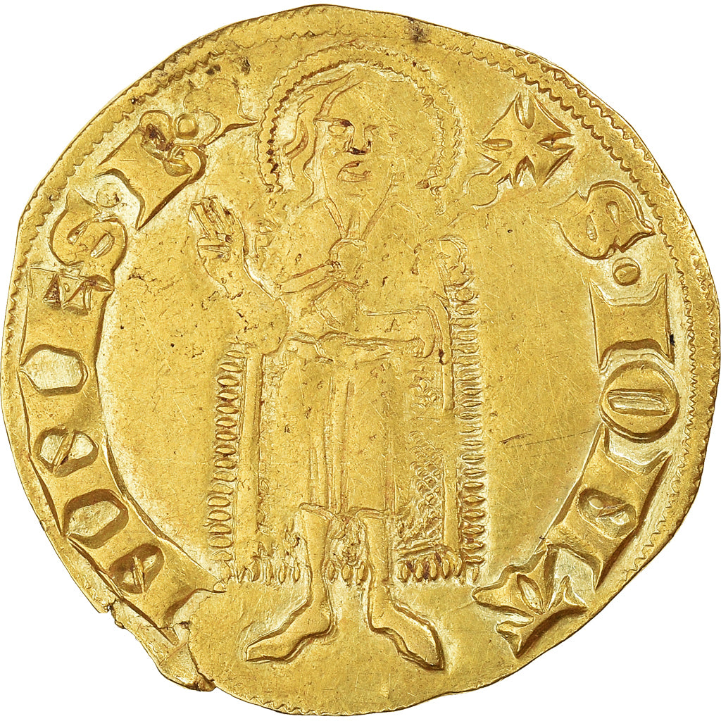 Monnaie, France, Charles le Mauvais, Florin, 1349-1387, TTB, Or, Boudeau:1061