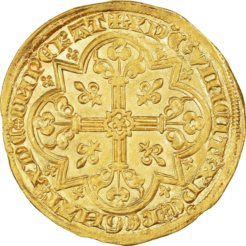 Moneta, Francja, Jean II le Bon, Mouton d'or, MS(63), Złoto, Duplessy:291