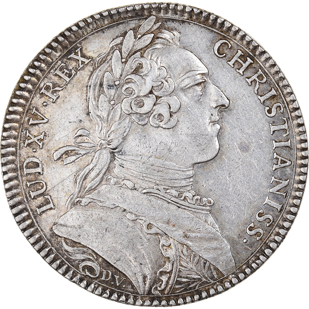 France, Token, Royal, Louis XV, Académie de Rouen, 1726, AU(55-58), Silver