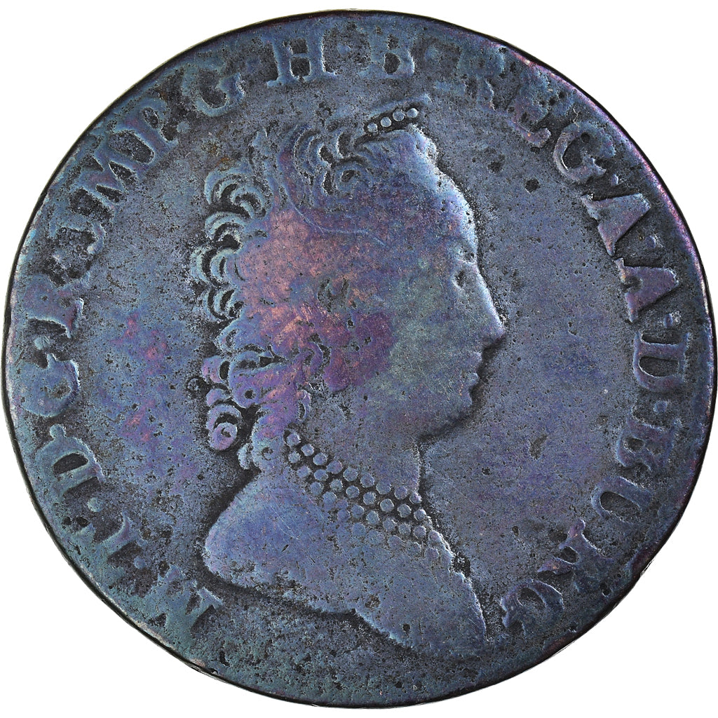 Munten, NEDERLANDS OOSTENRIJK, Maria Theresa, 2 Liards, 2 Oorden, 1750, Bruges