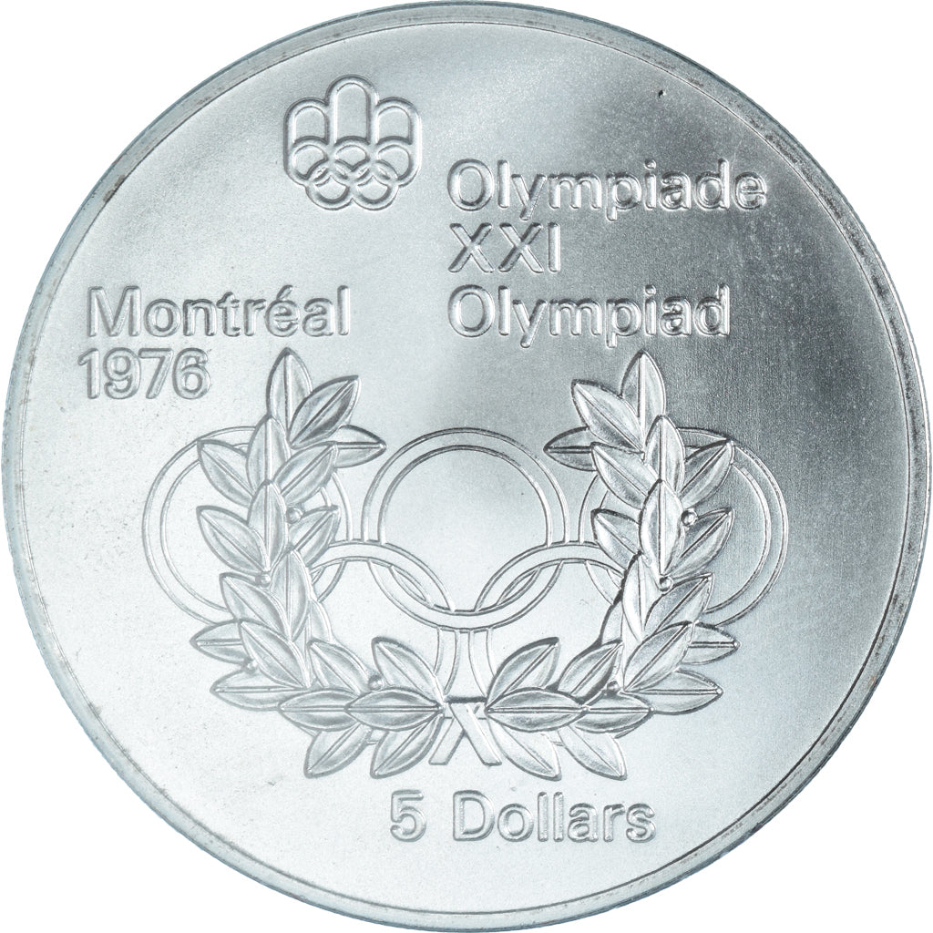 Coin, Canada, Elizabeth II, 5 Dollars, 1974, Royal Canadian Mint, Ottawa