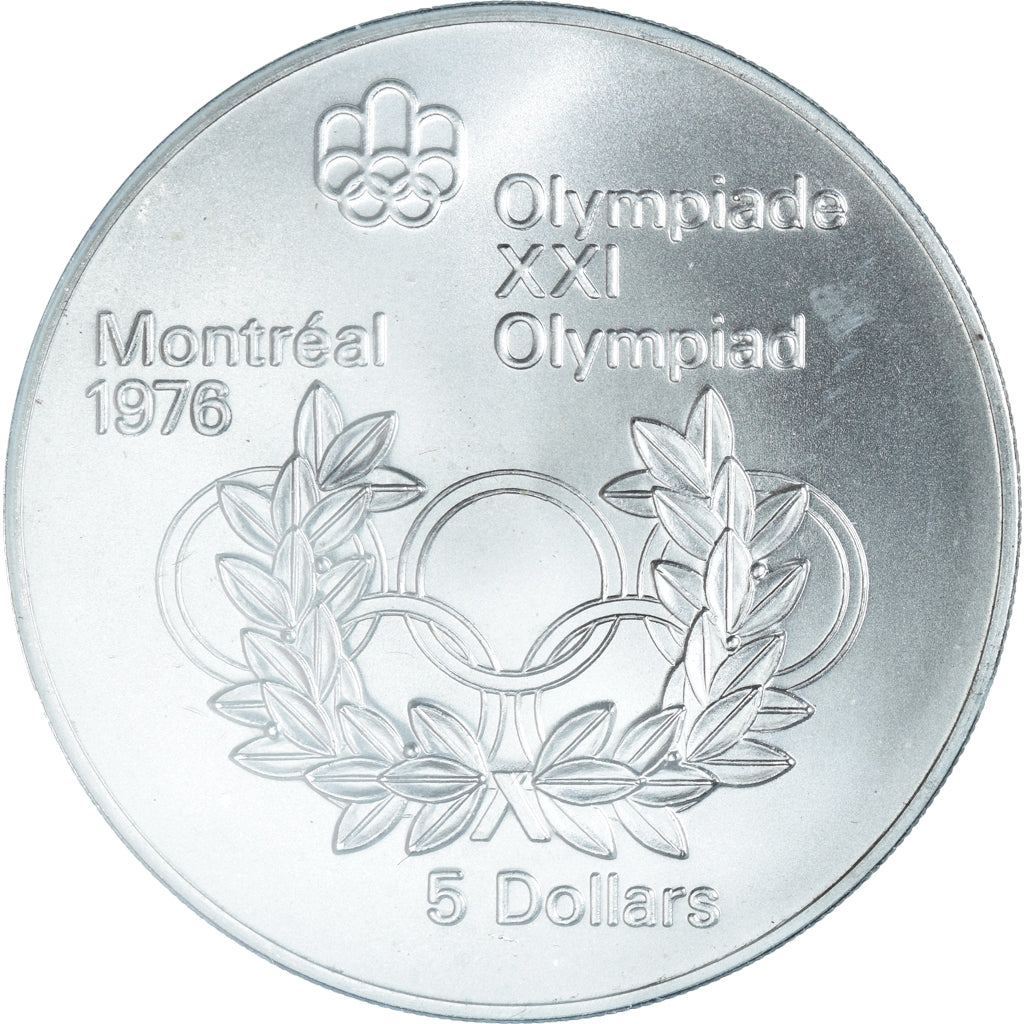 Coin, Canada, Elizabeth II, 5 Dollars, 1974, Royal Canadian Mint, Ottawa