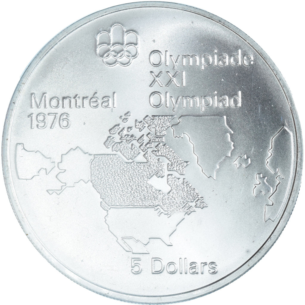 Coin, Canada, Elizabeth II, 5 Dollars, 1973, Royal Canadian Mint, Ottawa