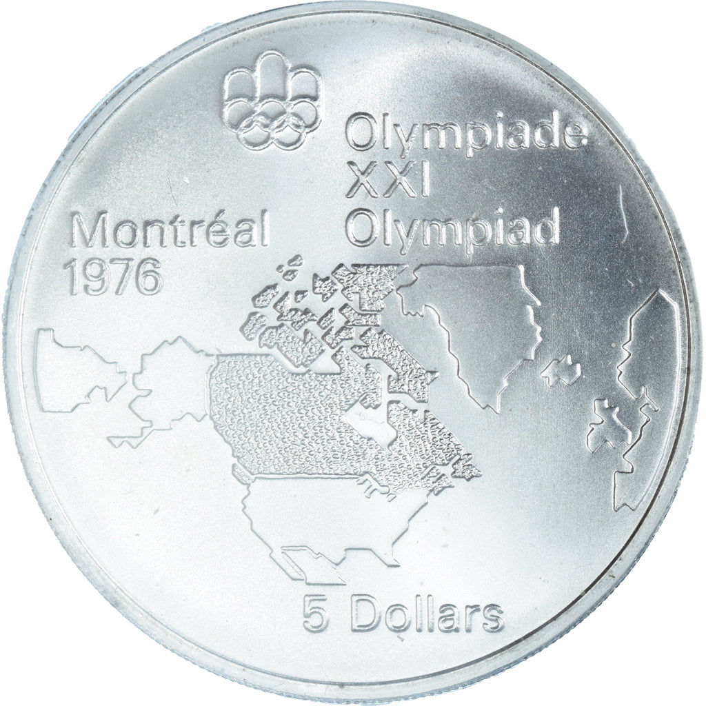 Coin, Canada, Elizabeth II, 5 Dollars, 1973, Royal Canadian Mint, Ottawa