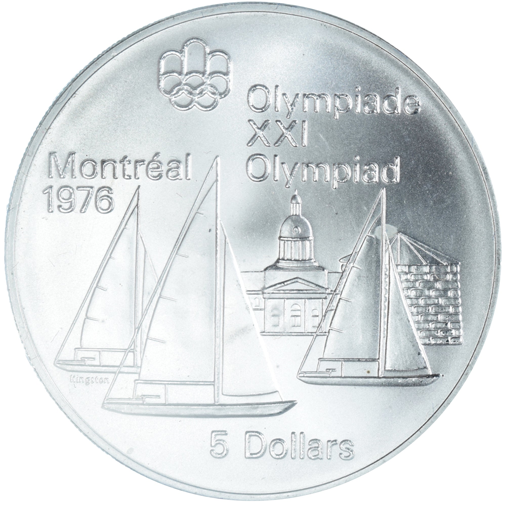 Coin, Canada, Elizabeth II, 5 Dollars, 1973, Royal Canadian Mint, Ottawa