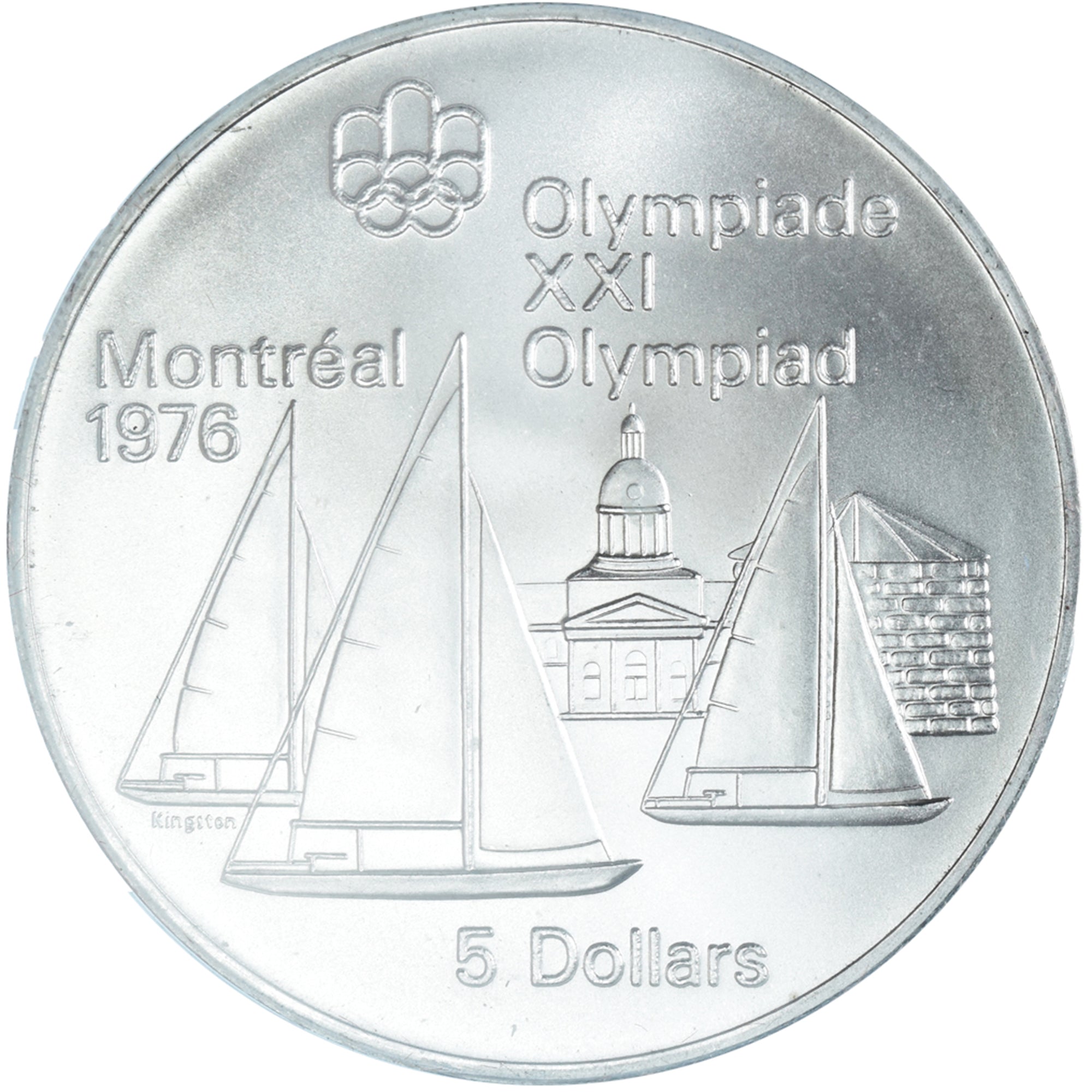 Coin, Canada, Elizabeth II, 5 Dollars, 1973, Royal Canadian Mint, Ottawa