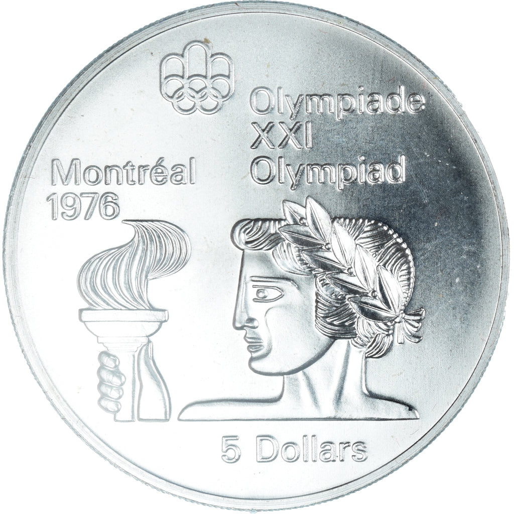 Coin, Canada, Elizabeth II, 5 Dollars, 1974, Royal Canadian Mint, Ottawa