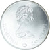 Coin, Canada, Elizabeth II, Platform Diver, 5 Dollars, 1975, MS(65-70), Silver