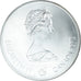Coin, Canada, Elizabeth II, Swimming, 5 Dollars, 1975, MS(65-70), Silver, KM:100