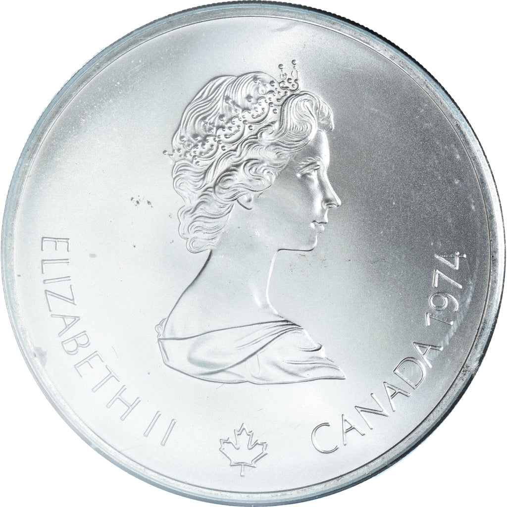 Coin, Canada, Elizabeth II, Zeus, 10 Dollars, 1974, MS(65-70), Silver, KM:93