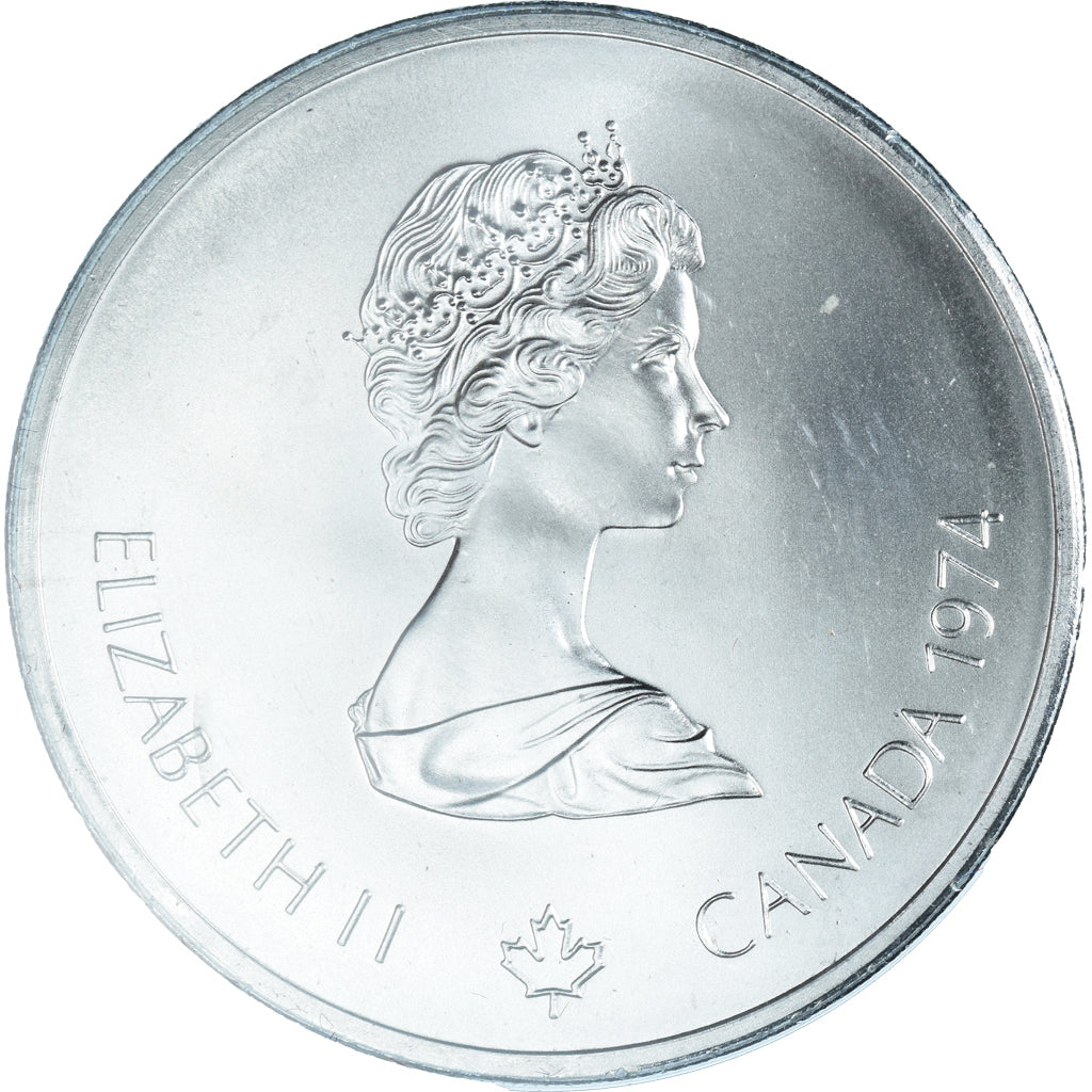 Coin, Canada, Elizabeth II, Zeus, 10 Dollars, 1974, MS(65-70), Silver, KM:93