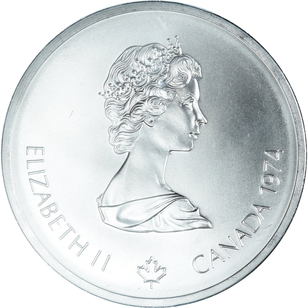 Coin, Canada, Elizabeth II, Panthéon, 10 Dollars, 1974, MS(65-70), Silver