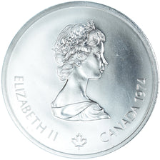 Coin, Canada, Elizabeth II, Lacrosse, 10 Dollars, 1974, MS(65-70), Silver, KM:96