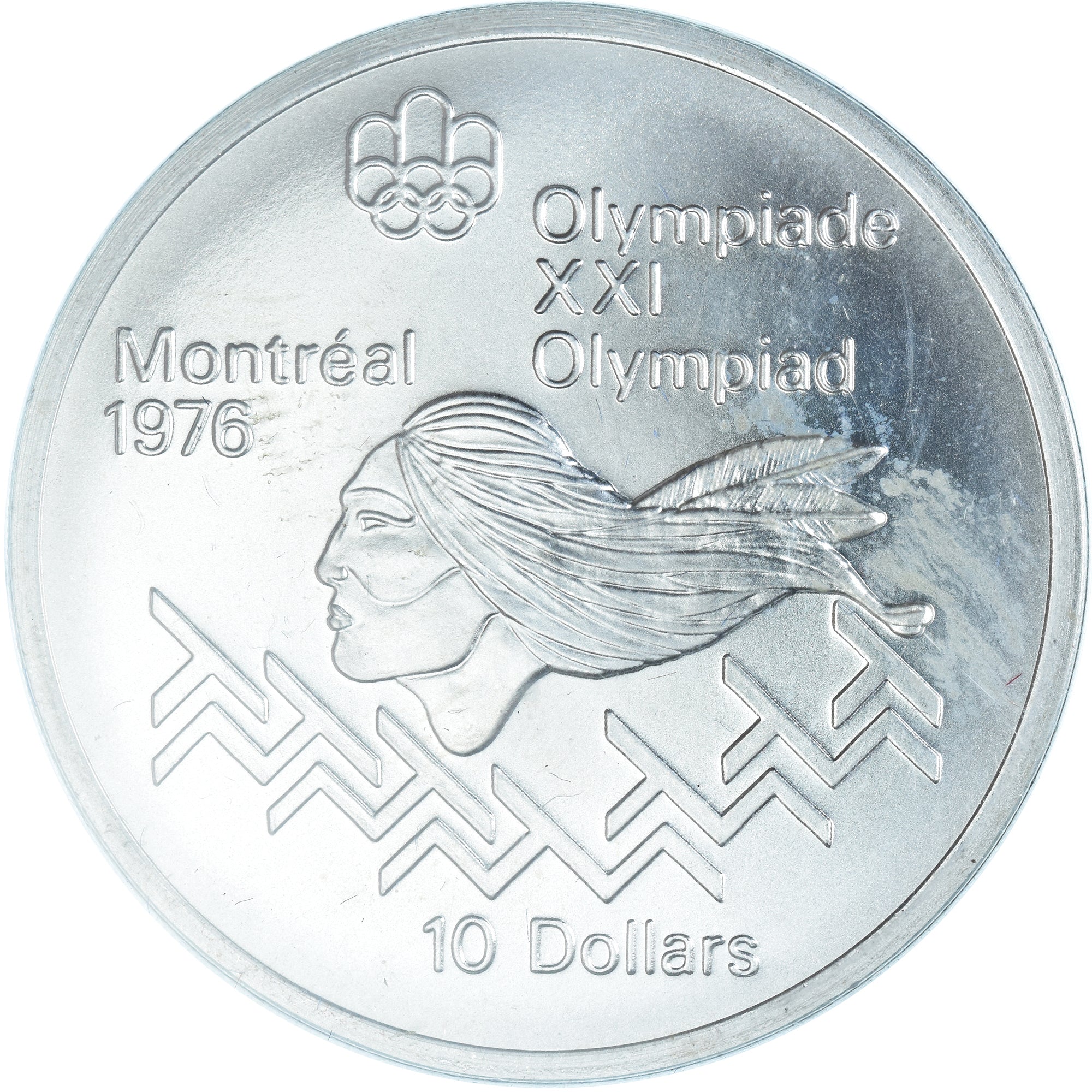 Coin, Canada, Elizabeth II, 10 Dollars, 1975, Royal Canadian Mint, Ottawa