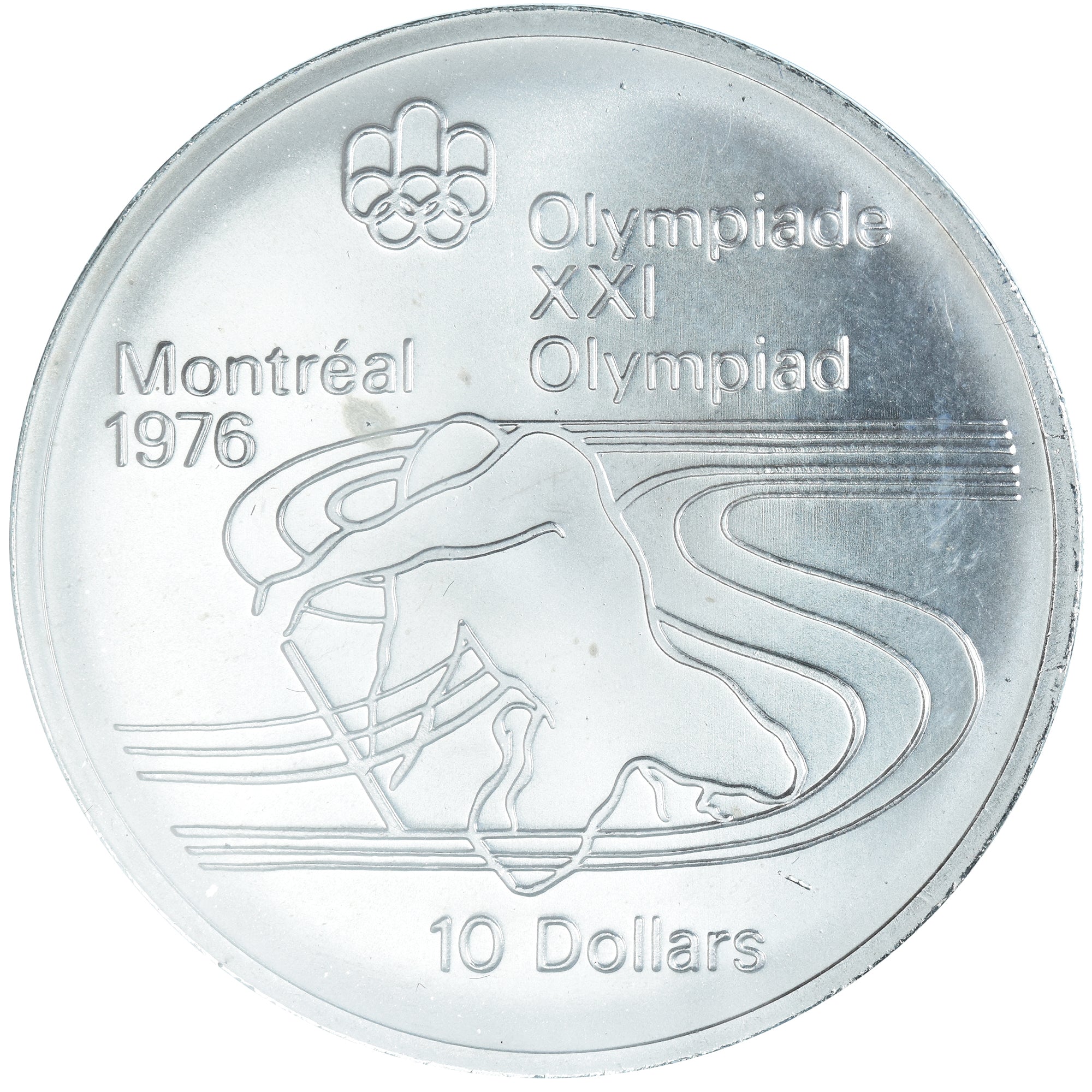 Monnaie, Canada, Elizabeth II, Canoeing, 10 Dollars, 1975, FDC, Argent, KM:105