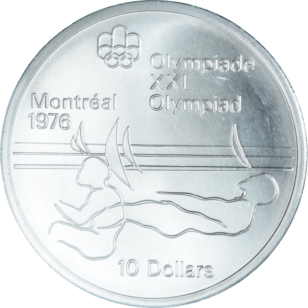 Coin, Canada, Elizabeth II, 10 Dollars, 1975, Royal Canadian Mint, Ottawa