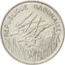 GABON, 100 Francs, 1971, Paris, KM #12, AU(55-58), Nickel, 25, 6.97