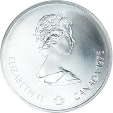 Coin, Canada, Elizabeth II, Soccer, 10 Dollars, 1976, MS(65-70), Silver, KM:111