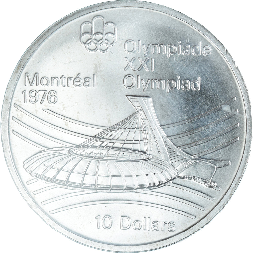 Coin, Canada, Elizabeth II, 10 Dollars, 1976, Royal Canadian Mint, Ottawa