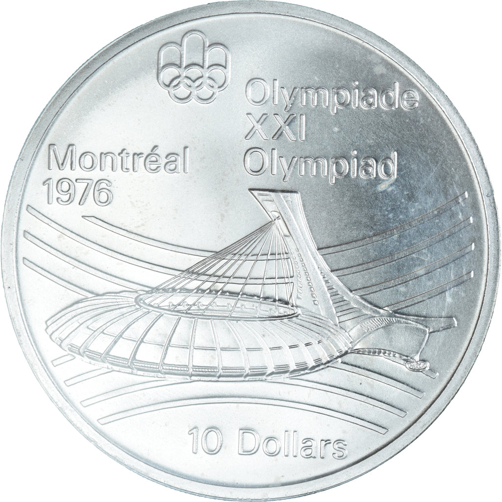 Coin, Canada, Elizabeth II, 10 Dollars, 1976, Royal Canadian Mint, Ottawa