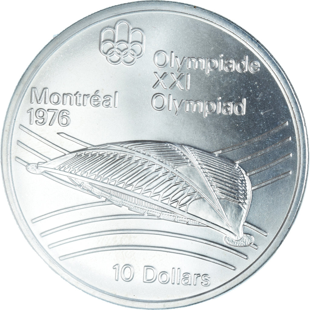 Coin, Canada, Elizabeth II, 10 Dollars, 1976, Royal Canadian Mint, Ottawa