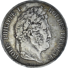 Coin, France, Louis-Philippe, 5 Francs, 1847, Paris, EF(40-45), Silver