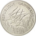 Gabon, 100 Francs, 1975, Paris, SPL, Nichel, KM:E6