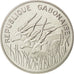 GABON, 100 Francs, 1975, Paris, KM #E6, MS(63), Nickel, 7.00
