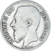 Coin, Belgium, Leopold II, 2 Francs, 2 Frank, 1867, Brussels, F(12-15), Silver